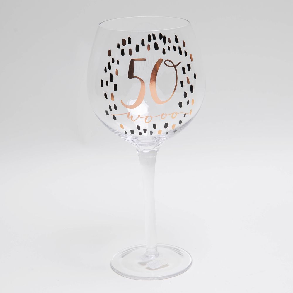 Luxe 50th Gin Glass
