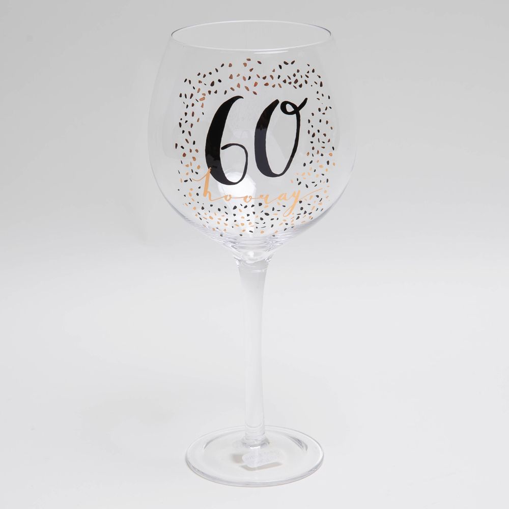 Luxe 60th Gin Glass