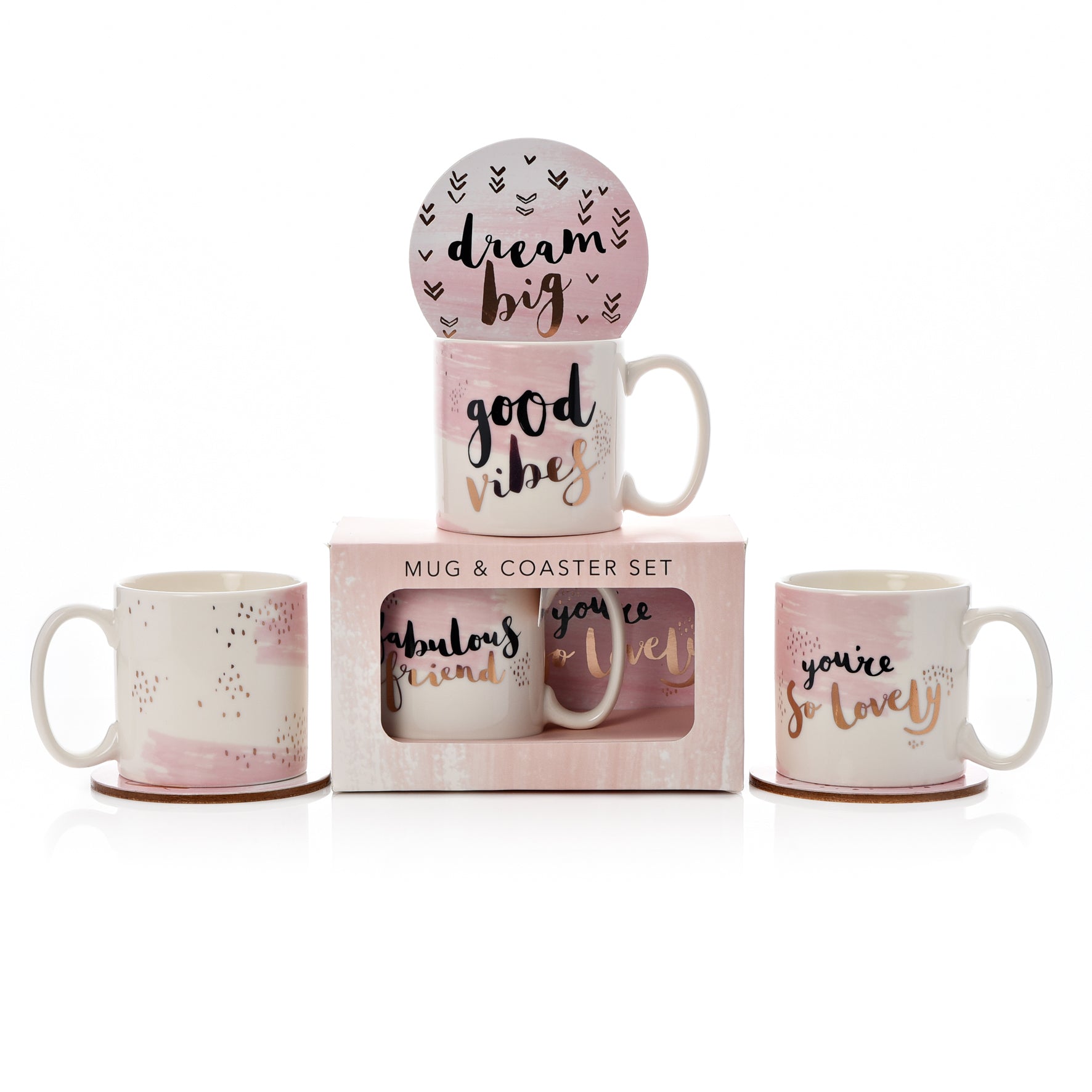 Luxe 'Birthday Girl' Mug and Coaster Set