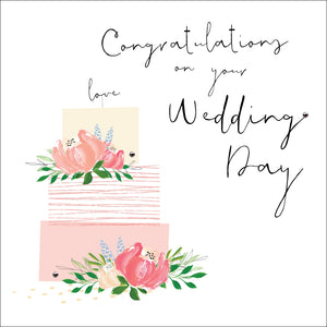 Hedgerow - Congratulations Wedding Day Card
