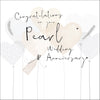 Hedgerow - Pearl Wedding Anniversary Card