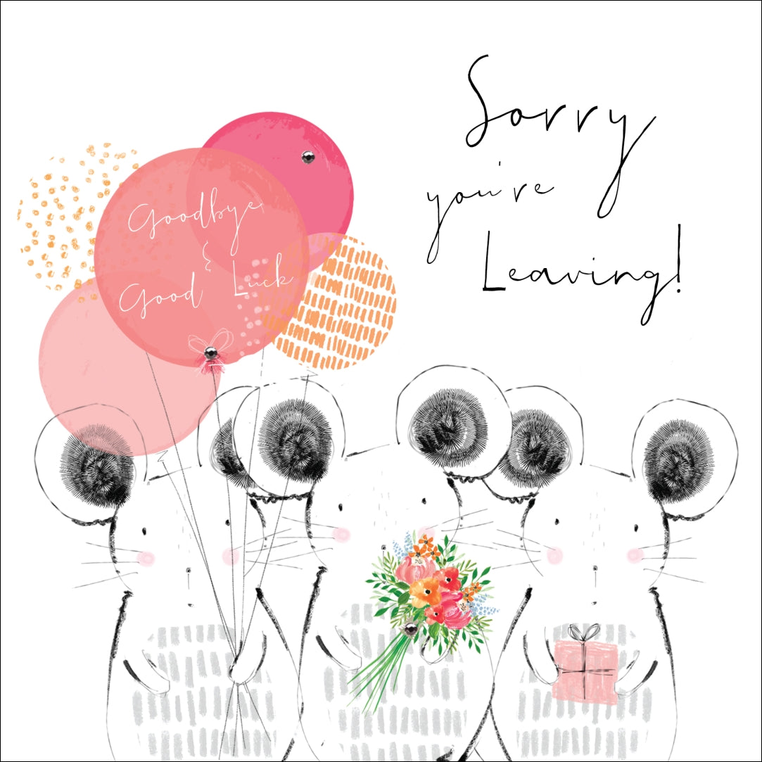 Hedgerow - Sorry You're Leaving Card