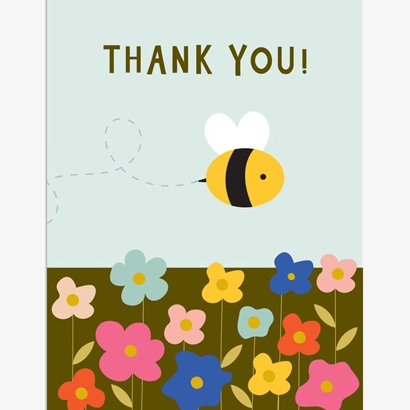 Think Of Me Bee Thank You Card