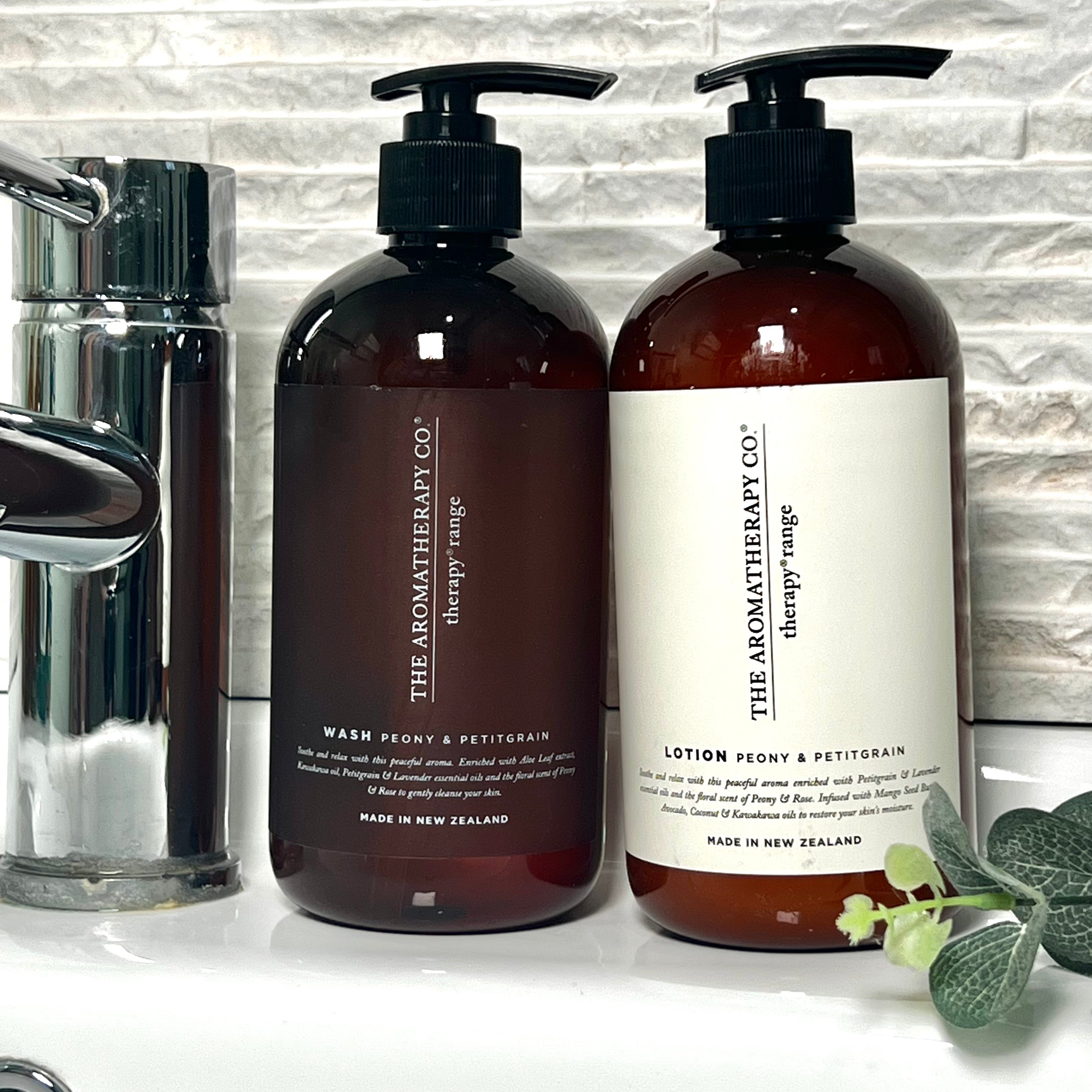 The Aromatherapy Co Therapy Range Soothe Petitgrain & Peony Lotion