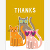 Think Of Me Cat Thanks Card