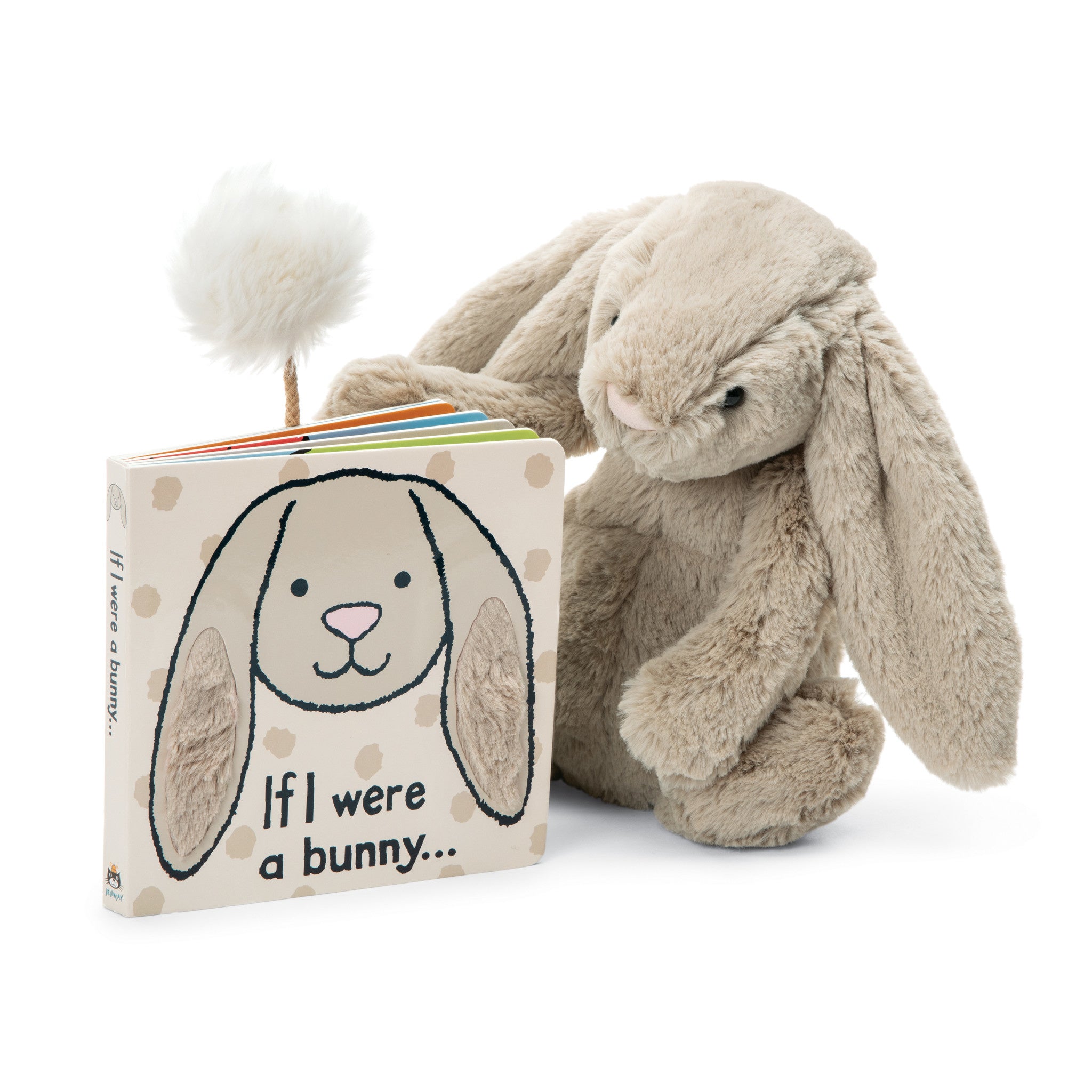 Jellycat If I Were a Bunny Board Book - Beige