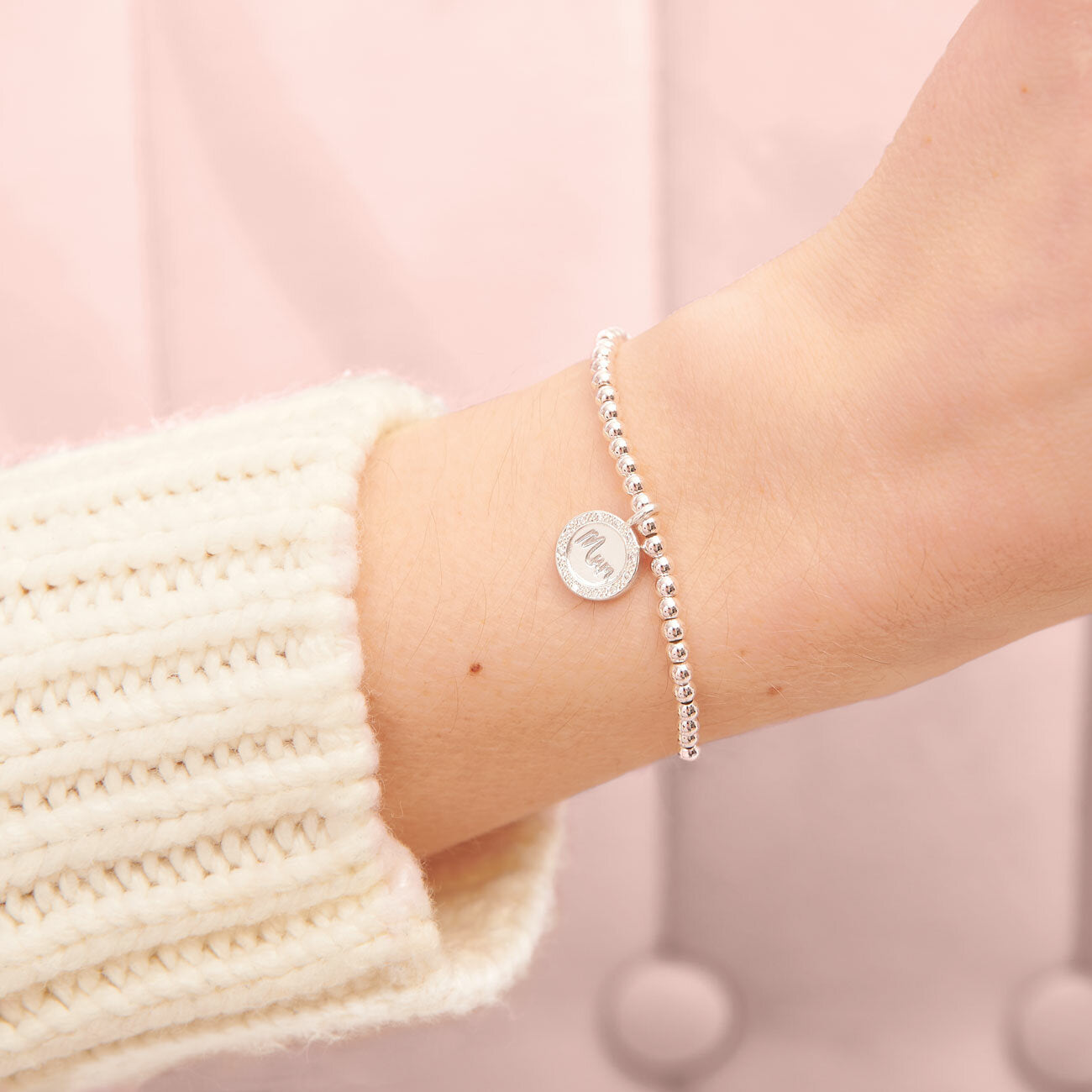 Joma Jewellery a little Wonderful Mum Bracelet - crystal