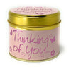 Thinking Of You Candle Tin