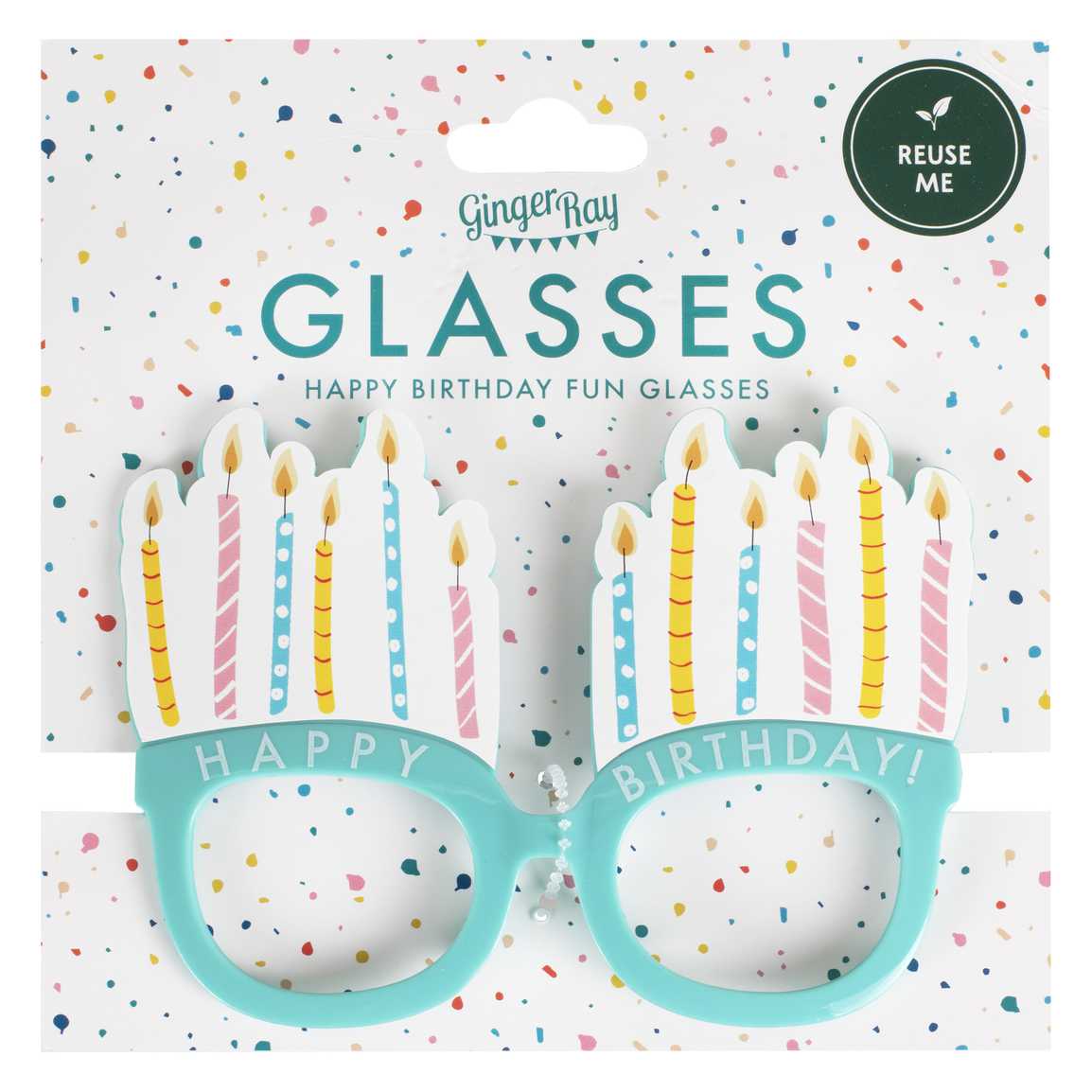 Happy Birthday Fun Party Glasses