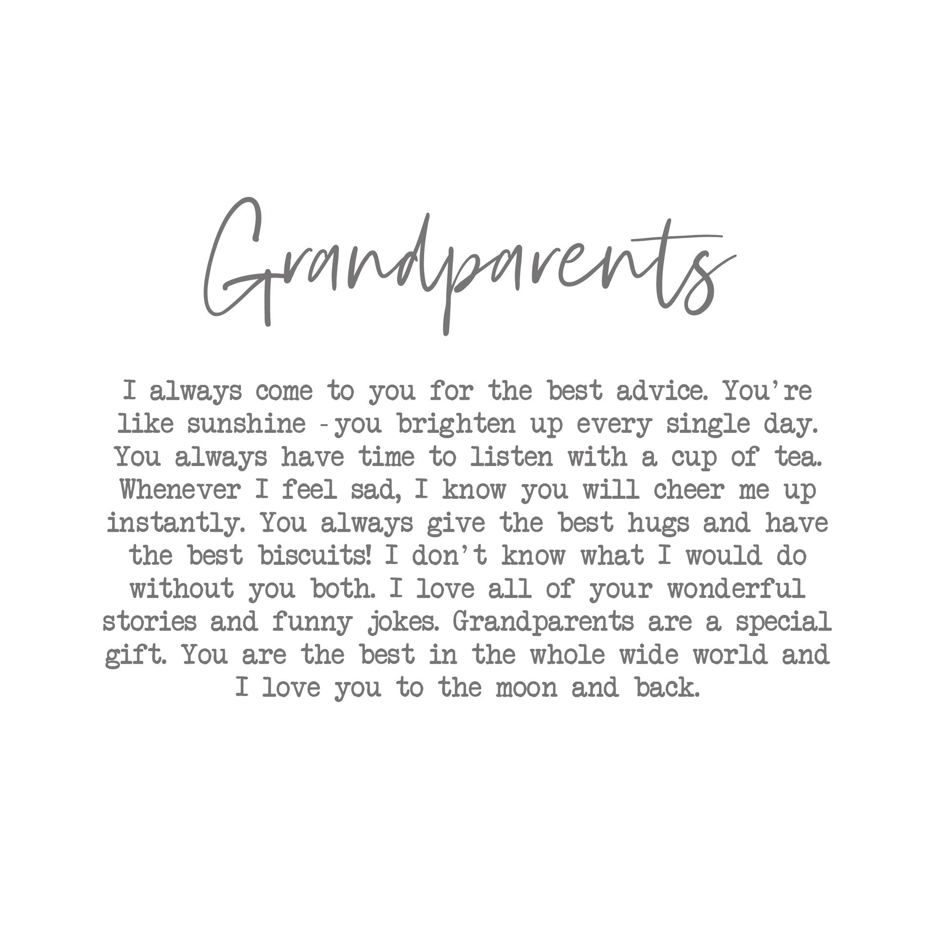 Moments Stoneware Mug - Grandparents