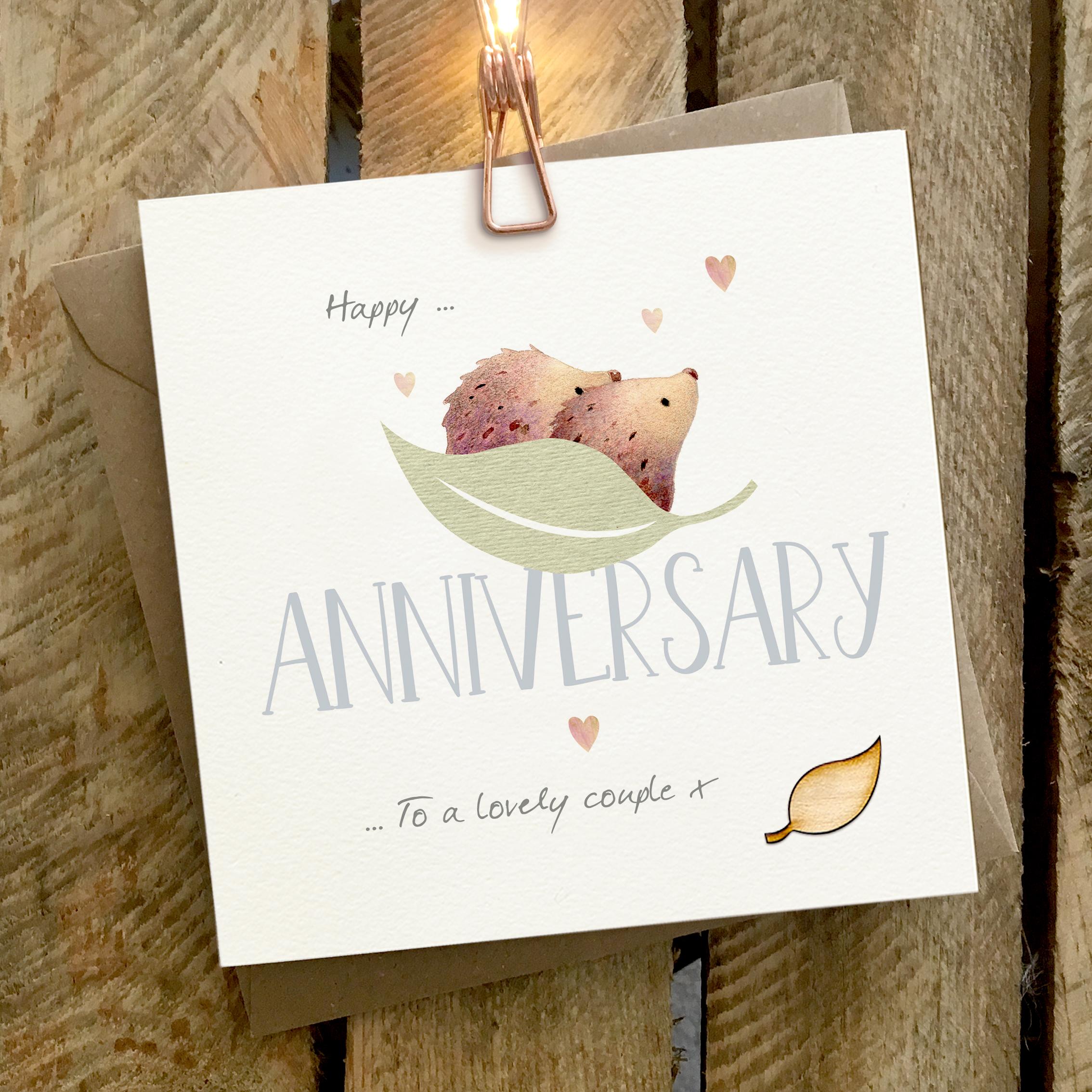 Ginger Betty Happy Anniversary Couple Card