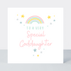Rainbows Special Goddaughter Card