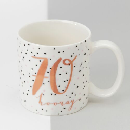 Luxe 70th Birthday Mug