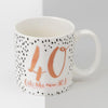 Luxe 40th Birthday Mug